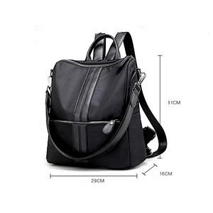 Nylon Oxford Big Bag Women Casual Shoulder Bag Waterproof Women Backpack Canvas