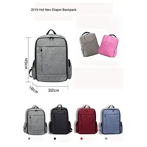 Candy Colors Unisex Mother Backpack stroller diaper caddy bags Diapers Mum Bag Backpack