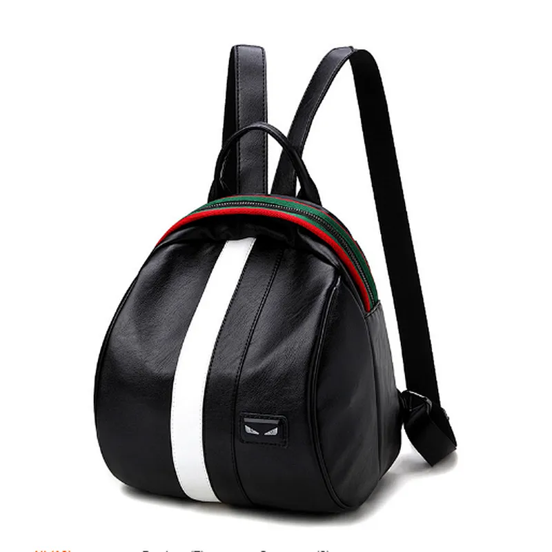 Girls small leisure backpack woman black elegant cute sling backpack for women