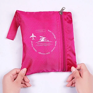 Ladies custom laptop Rucksack Women Nylon materials Pompom college Backpack Handbag Anti-theft backpack Bag