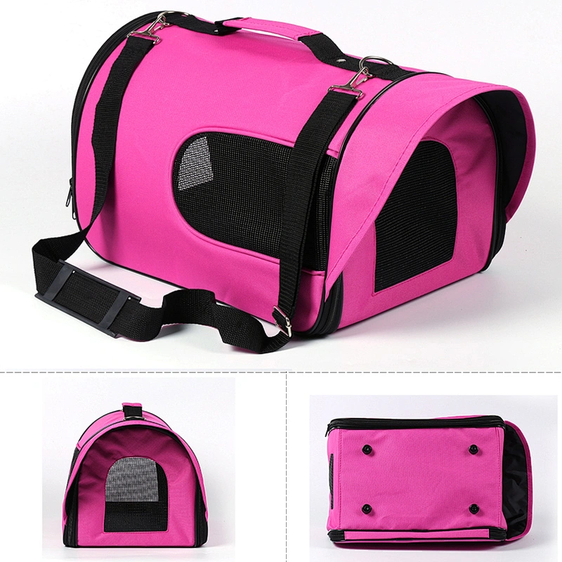 Dog carrier oxford cloth cat carrying bag soft sided pet carrier sleeping bag