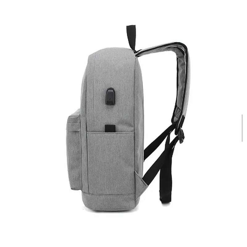 Wholesale casual 600d fabric school usb cheap book bags oxford backpacks with usb