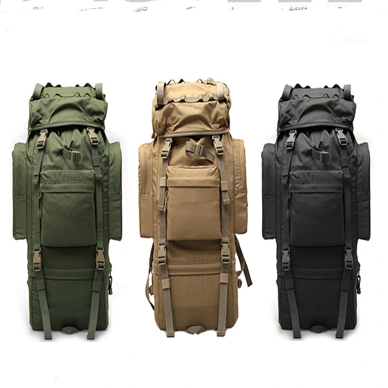 Large capacity waterproof  durable hiking backpack with 65L for hiking or outdoor activity
