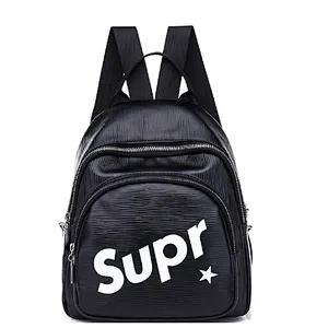 Mini cute waterproof pu back pack shoulder bags for high school teenage girls