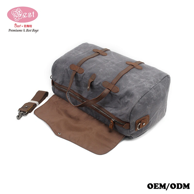 New Canvas Travel Bag Handbag High-capacity Luggage Tote Bag for Men
