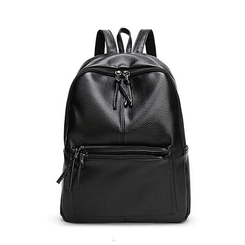 Travel Backpack Korean Women Female Rucksack Leisure Student School bag Soft PU Leather Women Bag