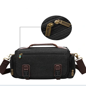 Thickened anti-shock waterproof large capacity nylon single- shoulder  camera bag for travel or outdoor activity