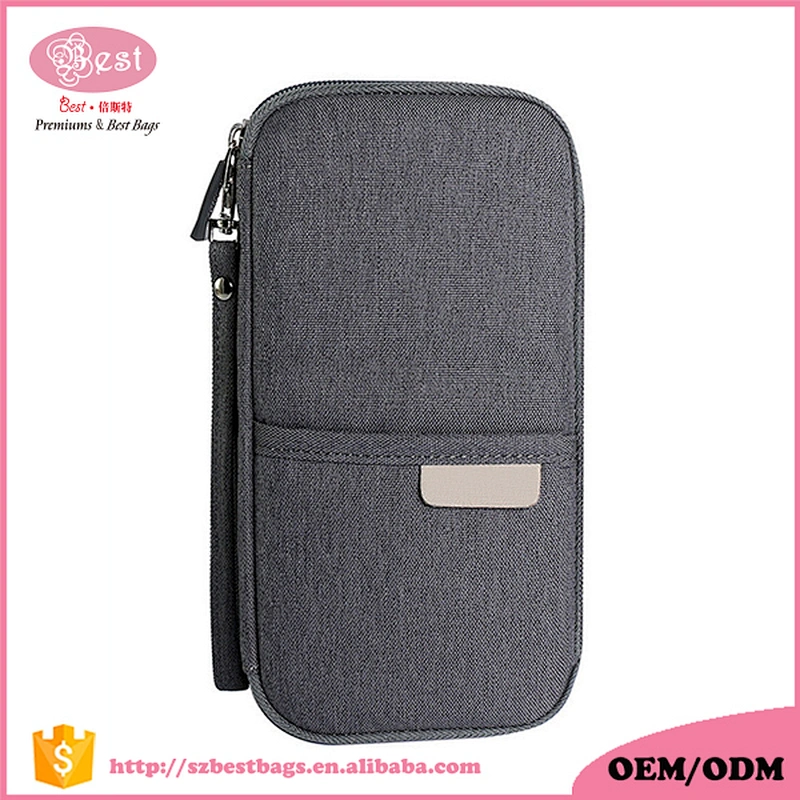 Hot Selling Travel card holder document organizer wallet passport holder