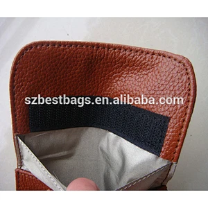 Leather RFID Blocking Travel Passport Organizer With Card Holder