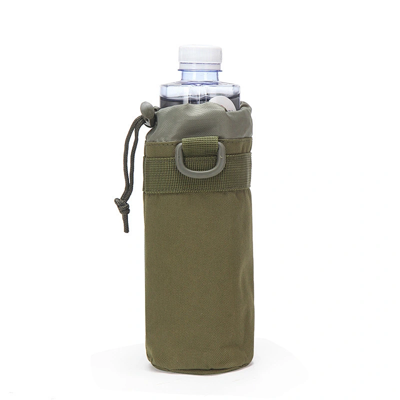 NEW canvas  Hunting Military MOLLE Tactical Water Bottle Kettle Pouch Bag Case Travel