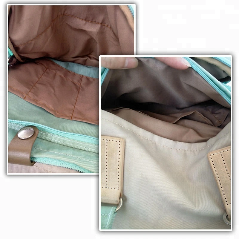 China manufacture women daily travel canvas backpack girl school rucksack