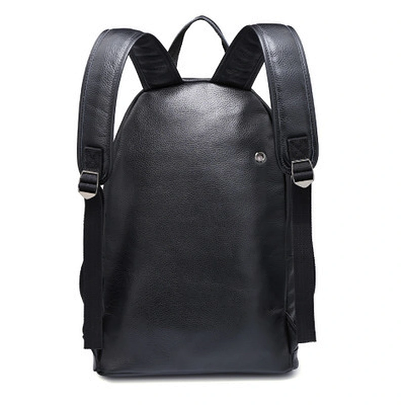 High Quality Vintage Waterproof Daily Backpack For Men Genuine Leather Laptop Backpack Men's Casual Backpack