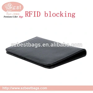 China Shenzhen factory wholesale rfid blocking aluminum wallet for men