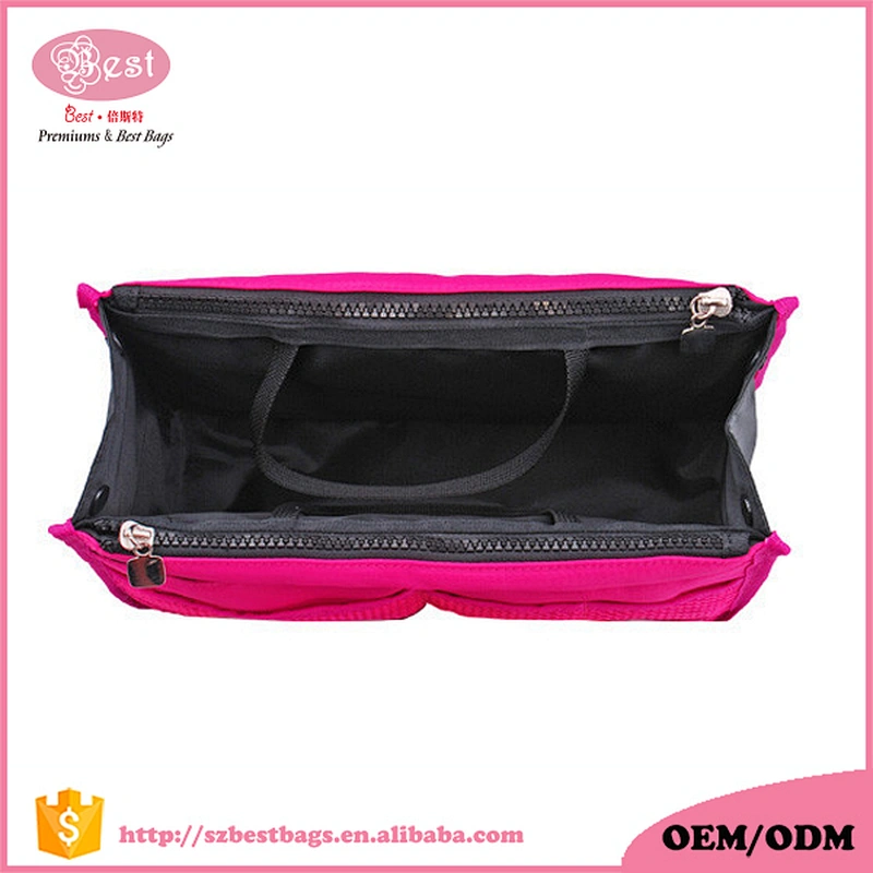 Wholesale Custom trolley bags acrylic makeup organizer cosmetic bag