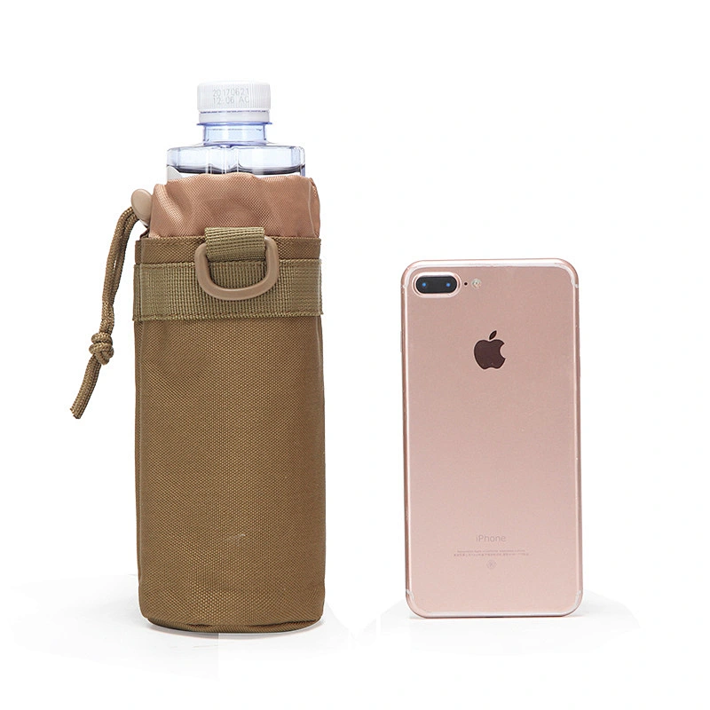 2019 new style canvas Bottle Water Travel Military Kettle Bag Case Tactical Hunting Pouch MOLLE Camp