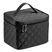 Cosmetic bag foldable makeup women for artist