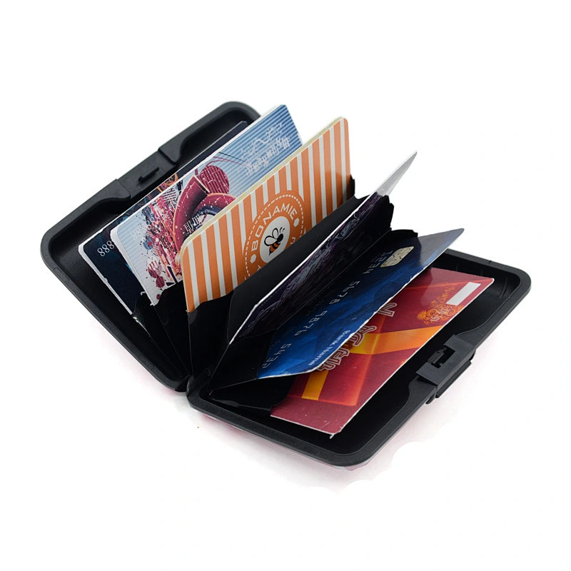 Aluminum Business Credit Card Holder Custom Portable Wallet for Promotional Gifts
