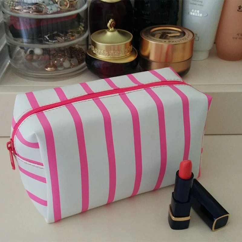 Customized trendy travel PU makeup kits make up bag