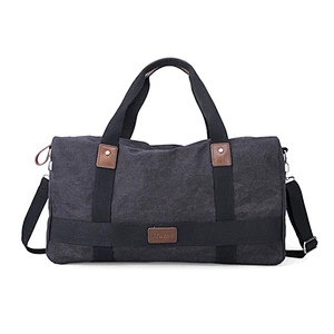hot selling wholesale china cheap custom heavy duty canvas duffle luggage travel bag with compartments for travel