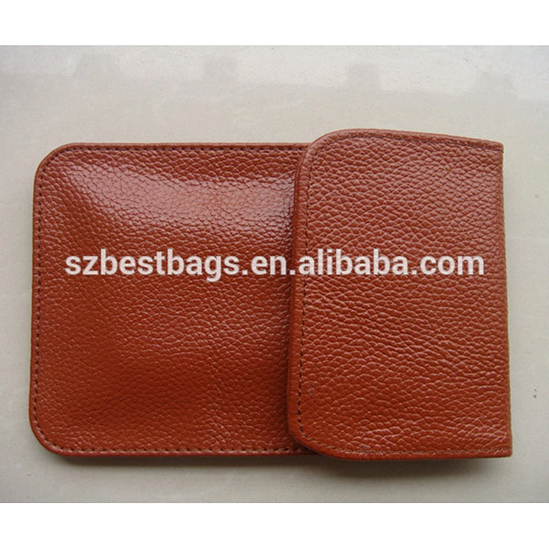 Leather RFID Blocking Travel Passport Organizer With Card Holder