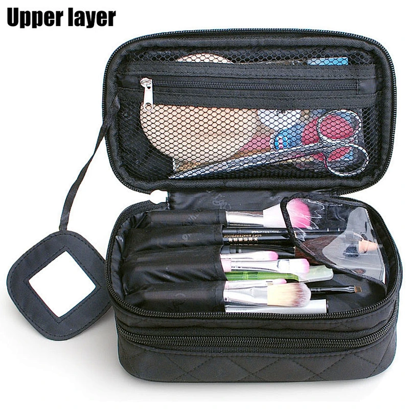 2020 factory direct sale lightweight simple cheap waterproof Nylon makeup cosmetics for women for travel