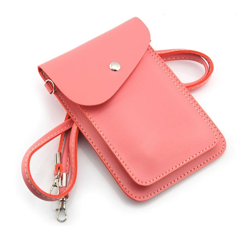 Multifunctional PU Leather Mobile Phone Wallet dropshipping phone case laser printer crossbody phone case