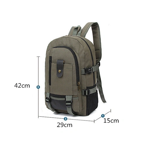 Vintage Men's Backpack Travel Mountaineering Shoulder Bag Sports Backpack