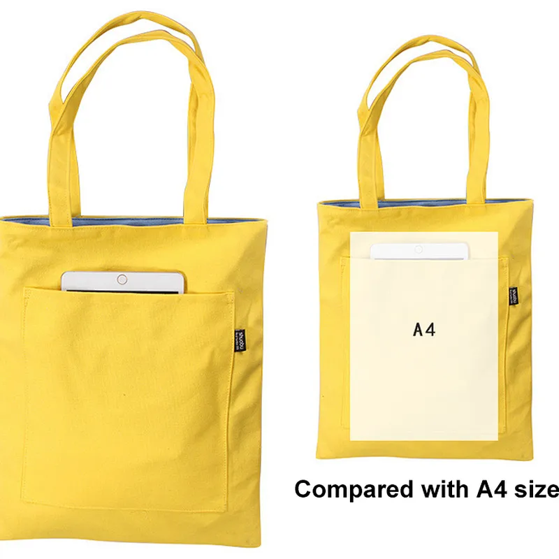 Wholesale cheap reusable personalised mini vintage canvas tote shopping bags with zipper
