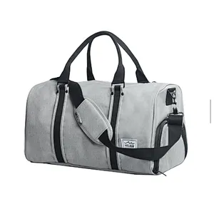 Luxury custom logo water proof weekend duffle bag for gym