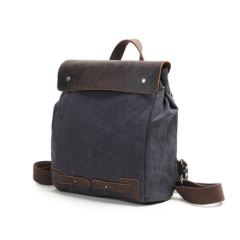 Vintage Women's Canvas Backpack Travel Rucksack 13