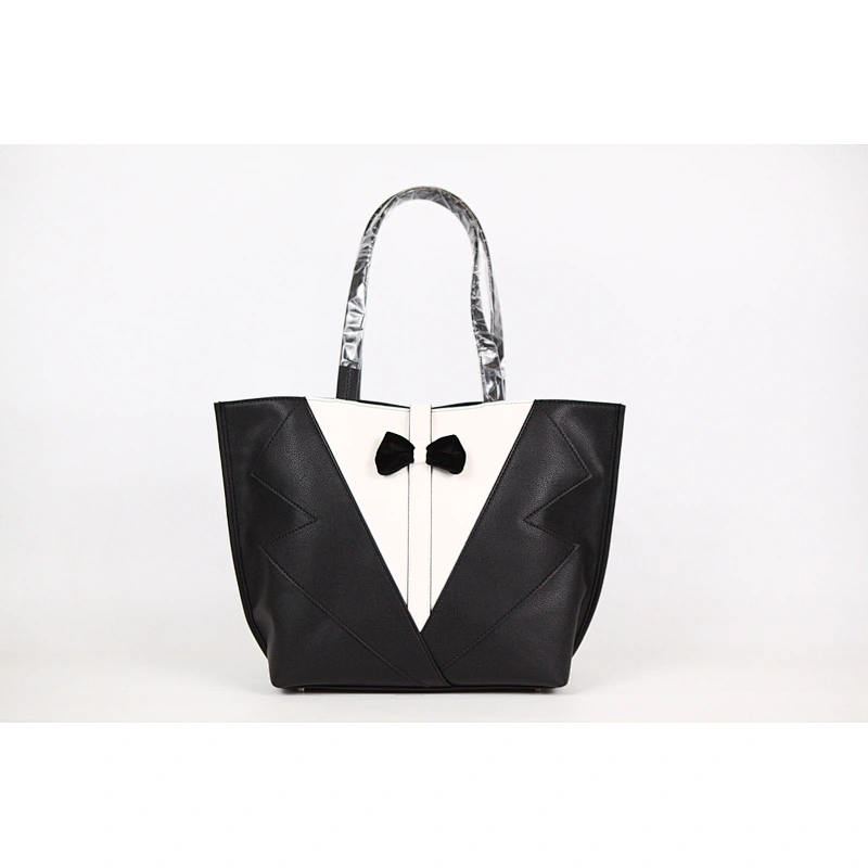 Large Capacity Women Shoulder Tote Bags Simple Messenger Bags  Fashion Handbags with Bowknot