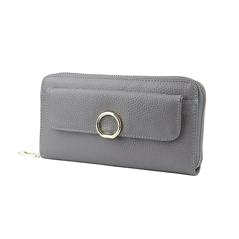 The newest lady luxury wallet trendy genuine leather for women