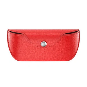 2020 Amazon top sellers stylish simple waterproof portable leather travel glasses case for travelling