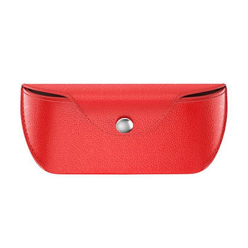 2020 Amazon top sellers stylish simple waterproof portable leather travel glasses case for travelling