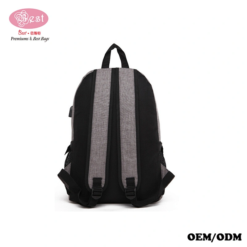 2017 Custom School Bags Trendy Laptop Backpack With USB Port