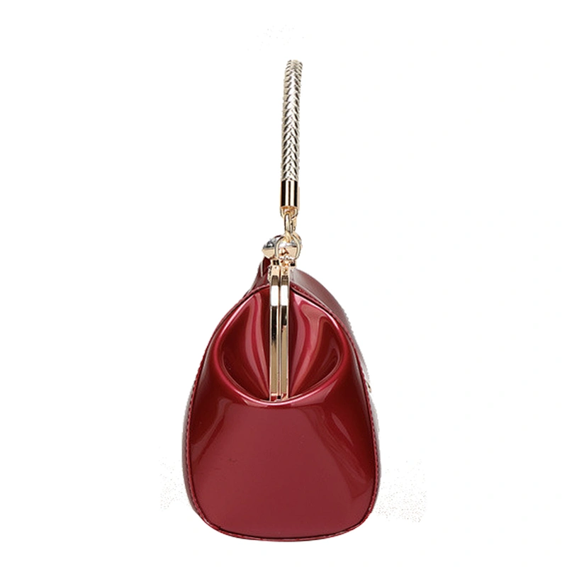 2019 elegant classic fashion patent leather handbag evening bag for women for feast or party