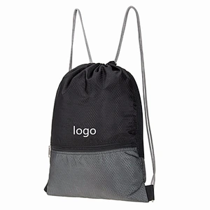 Summer new outdoor shoulder team sport bag mesh sport bag sport gym bag with shoes compartment