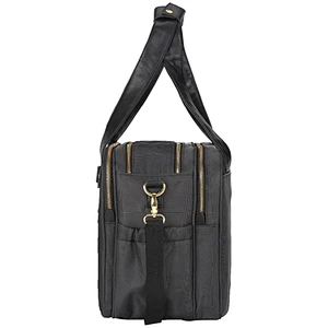 Multifunctional custom logo messenger diaper nappy bag for mommy