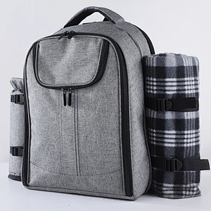 Multi-functional Outdoor Camping Lunch Backpack Travel Bag Insulated 4 Persons Picnic Backpack