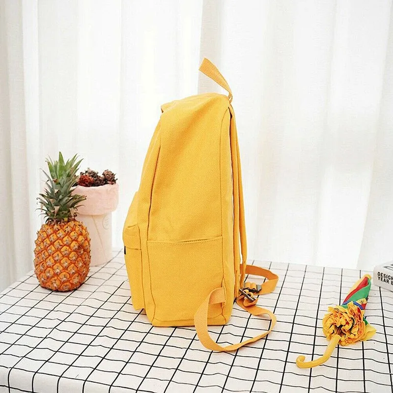 Backpack Women Canvas Travel Bookbag School Bag Laptop rucksacks for teen