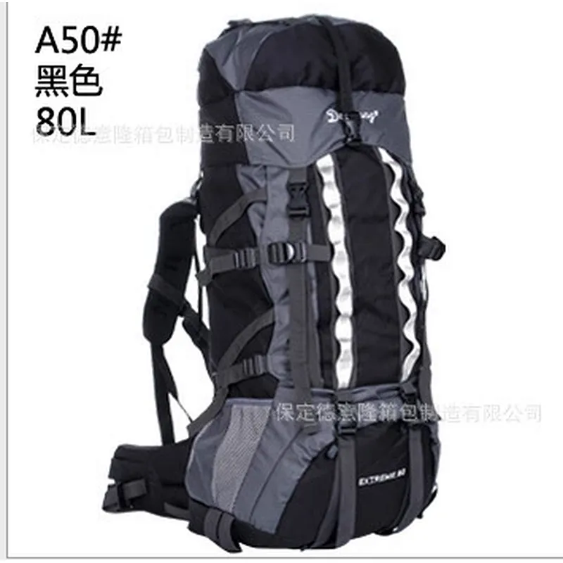 100L sports shoulders backpack travel luggage hiking backpack