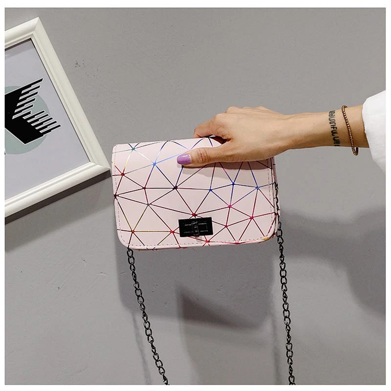 2019 fashion bolsas femininas  Lightweight PU Leather handbag Small Shoulder Purses Crossbody Bag