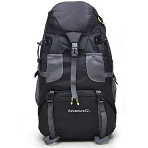 Outdoor Travel Waterproof Mountaineering Hiking Climbing Backpacks 50L