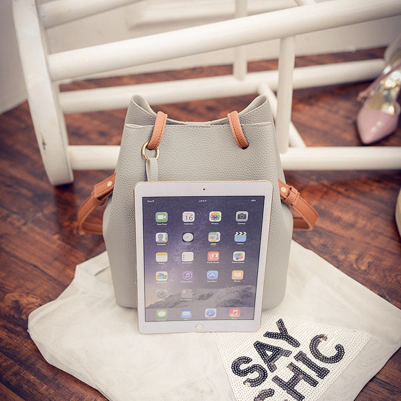 Wholesale cheap cross body ladies women's bucket hand sling bag handbags from china