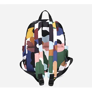 New 2019 Graffiti Printed Drawstring Backpack Hiking Shoulder Pack Simple Bundle Pocket