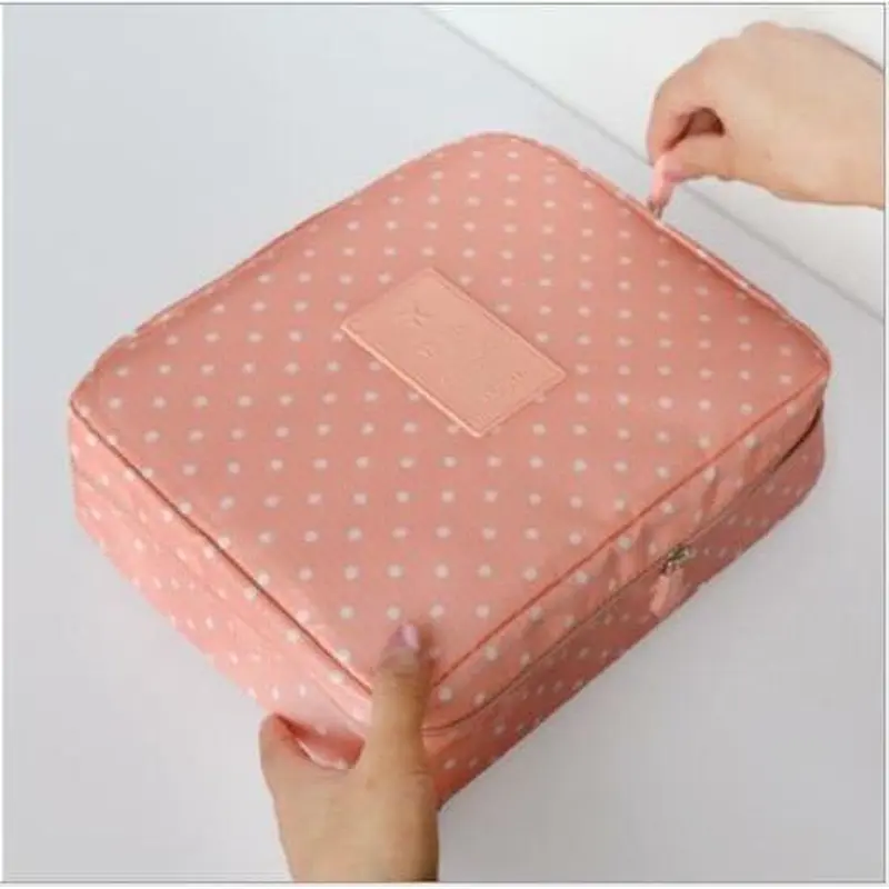 Travel Makeup Cosmetic Toiletry Case Wash Organizer Storage Pouch Hanging Bag