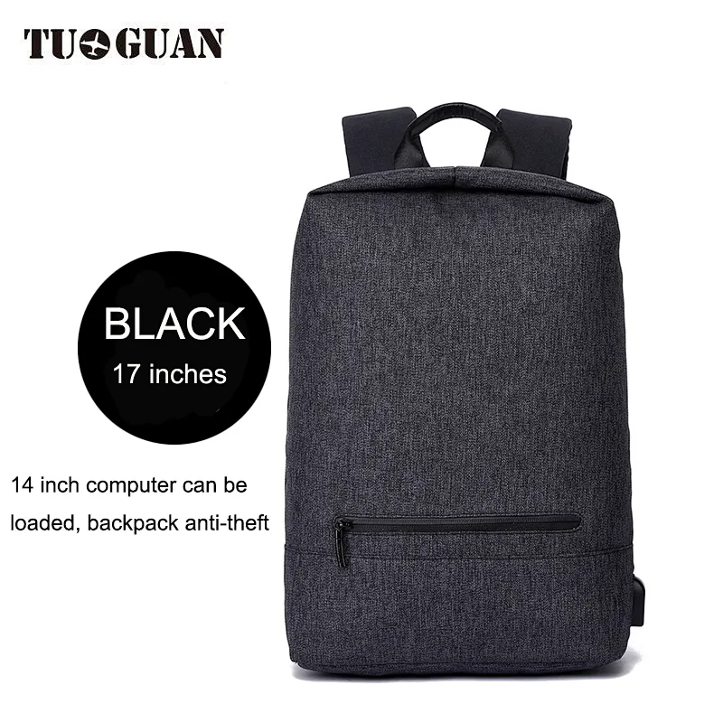 NEW Fashion School Bag College Youth Large Capacity Backpack with Charging USB port For Daily Life