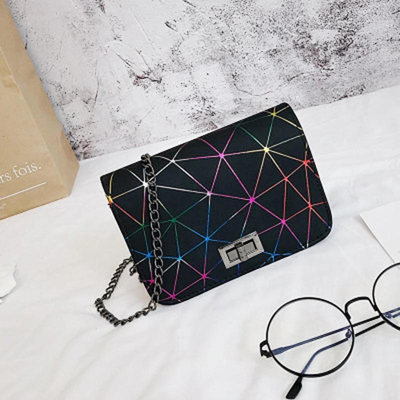 2019 fashion bolsas femininas  Lightweight PU Leather handbag Small Shoulder Purses Crossbody Bag