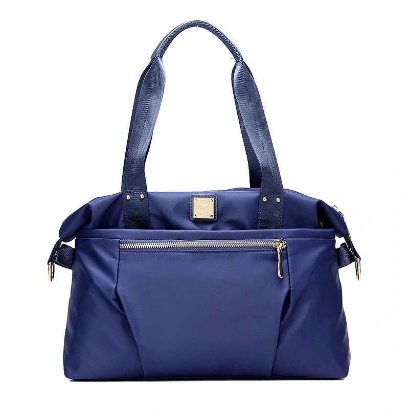 2019FW Ladies Soft nylon Leather Hobo Handbag Tote Shoulder Bag Leisure Daily Bag