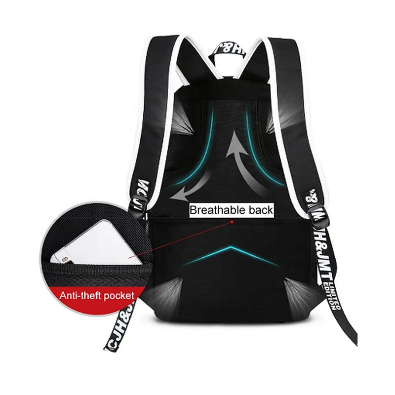 Premium school knapsack teens nylon custom school backpack for middle school
